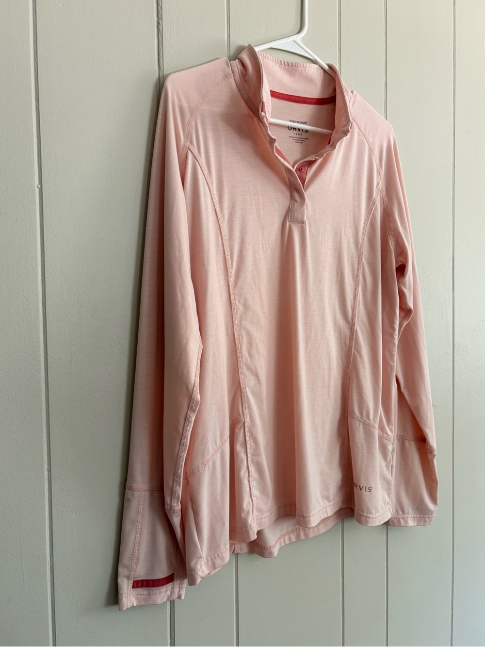 Orvis Pink Long-Sleeve Performance Shirt - Picture 8 of 8